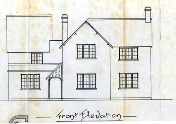 Front elevation of the Boot in 1910 [UDKP278]